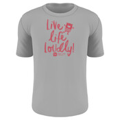 Mens Life Life Loudly Tee