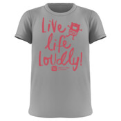 Ladies Live Life Loudly Tee