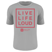 Babies Unisex Live Life Loud Tee - Red